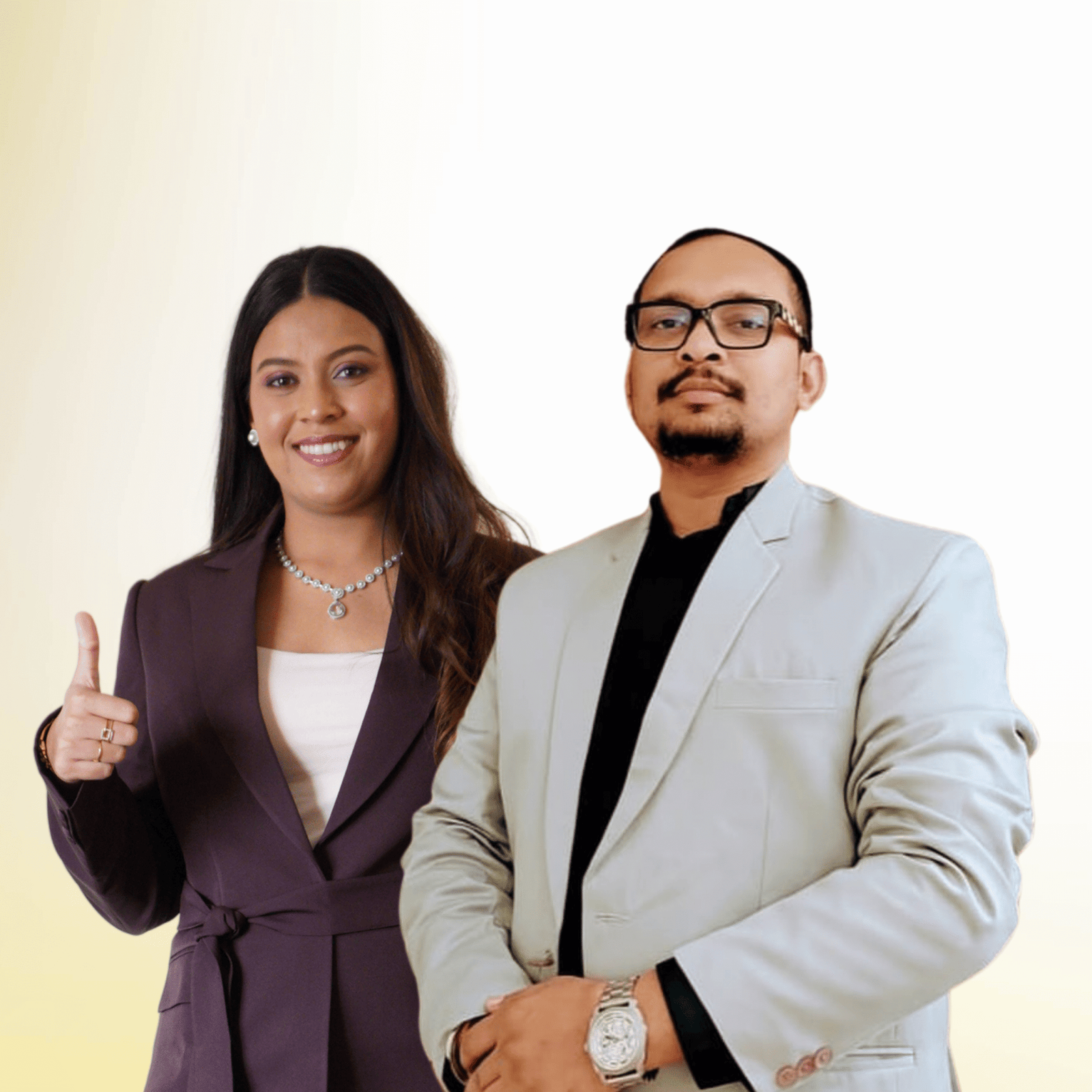 Green And Orange Modern Business And Marketing Podcast Cover